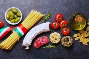 tutti cibi tipici dell'italia