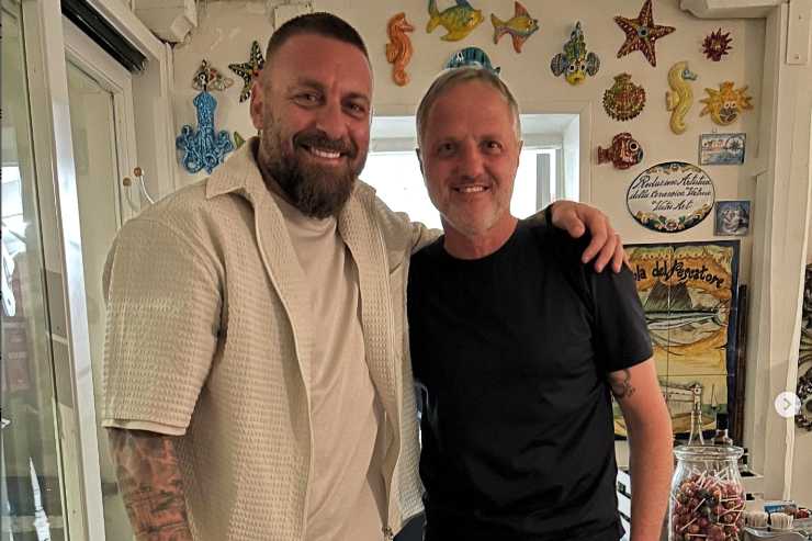 Daniele De Rossi a L'Isola del Pescatore
