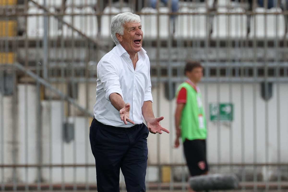 Gian Piero Gasperini urla