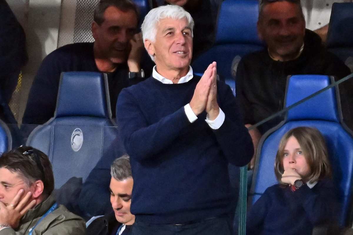 Gian Piero Gasperini sorride