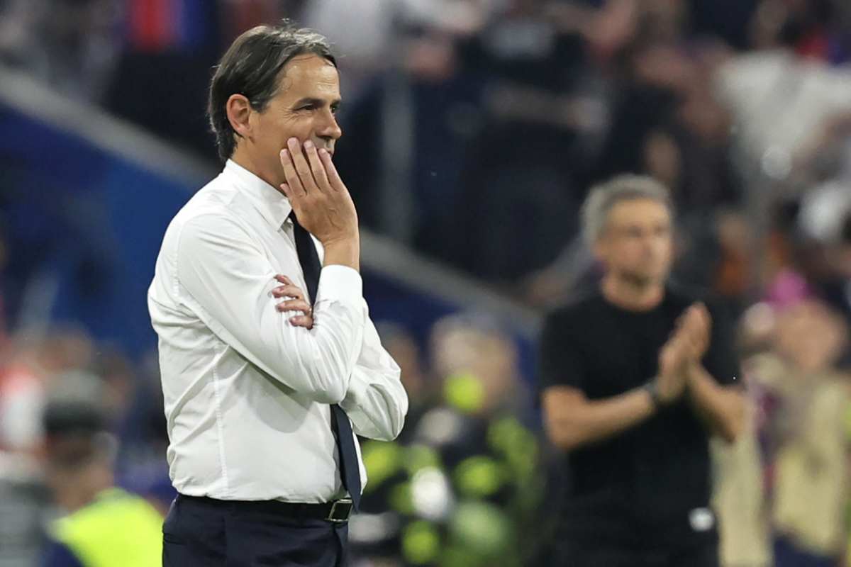 Simone Inzaghi perplesso