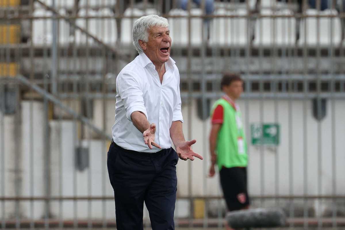 Gian Piero Gasperini urla