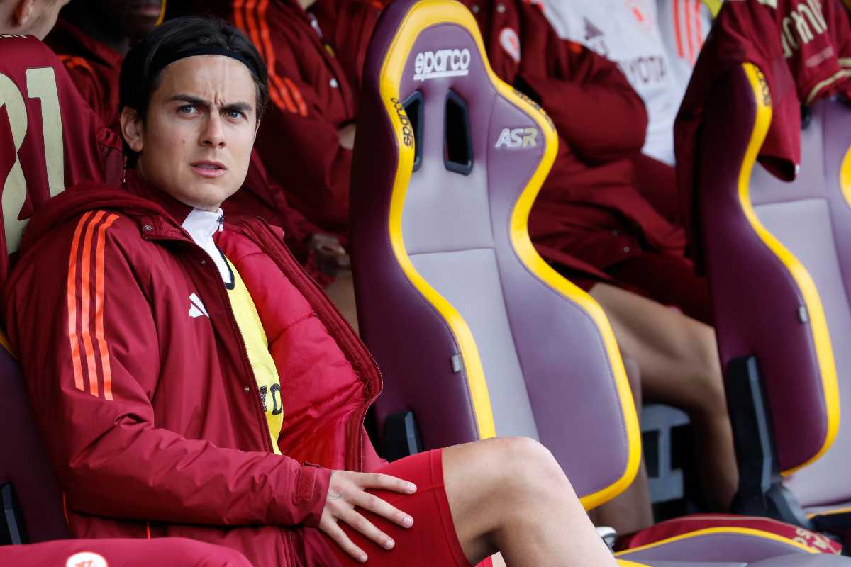Paulo Dybala in panchina