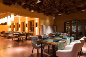 Sala interna di un ristorante
