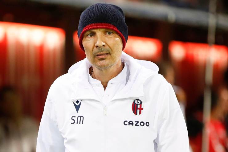 Sinisa Mihajlovic quand'era tecnico del Bologna