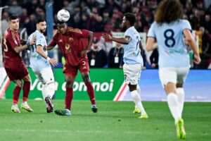 Una fase di gioco dell'ultimo Derby