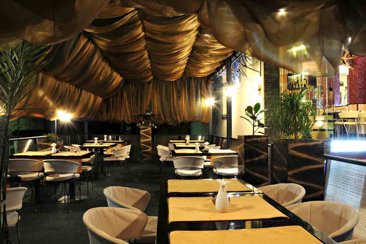 La sala di un Ristorante