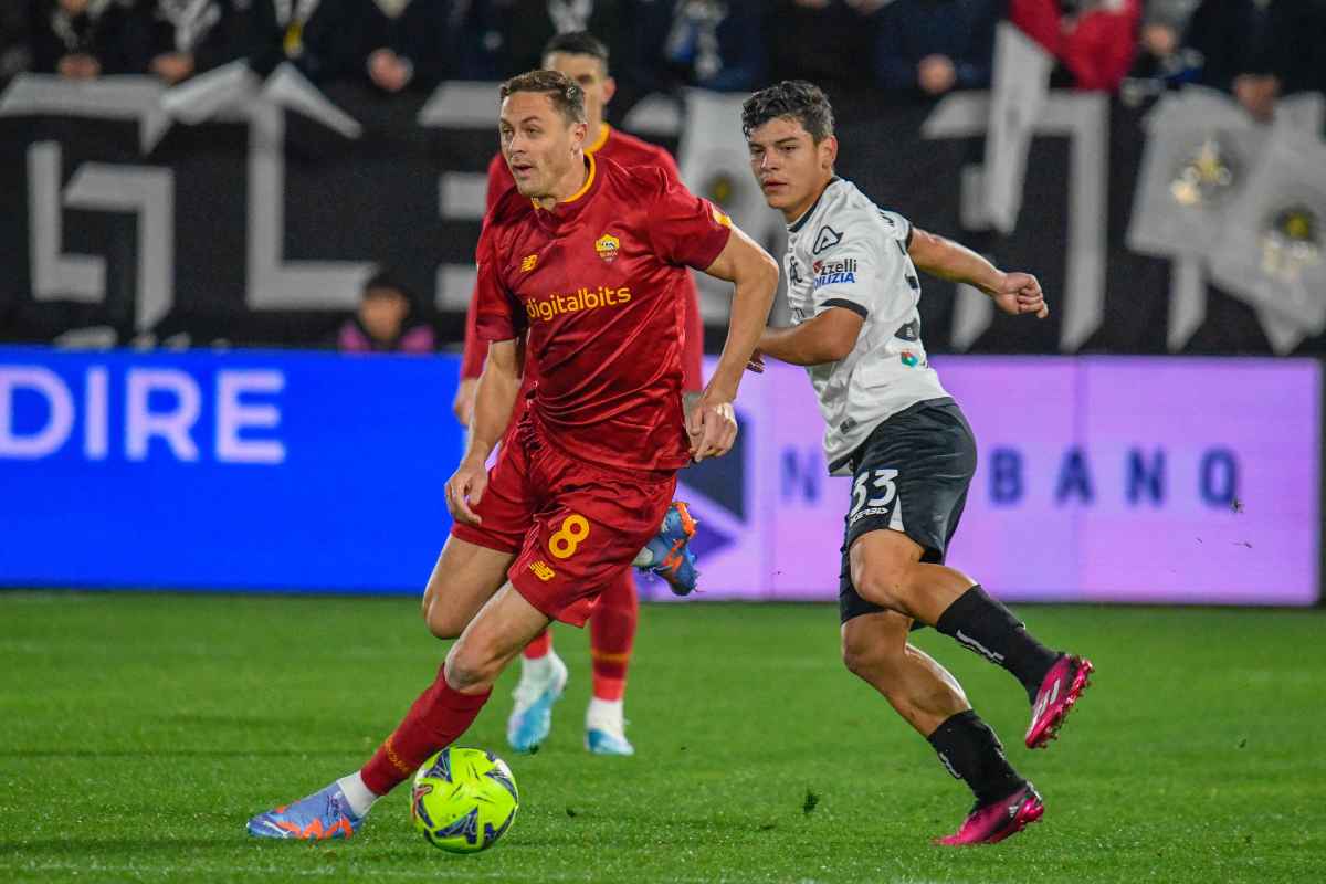 Nemanja Matic ai tempi della Roma