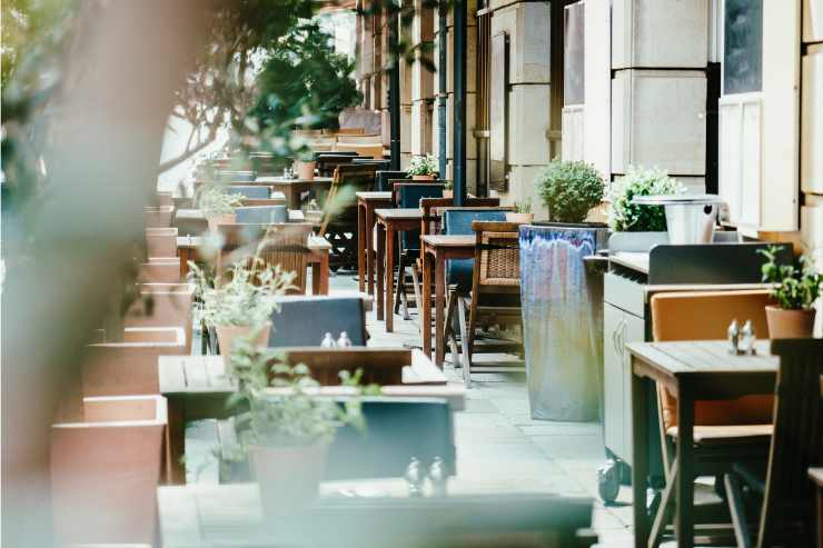 L'esterno di uno dei tanti Ristoranti che affollano le città italiane