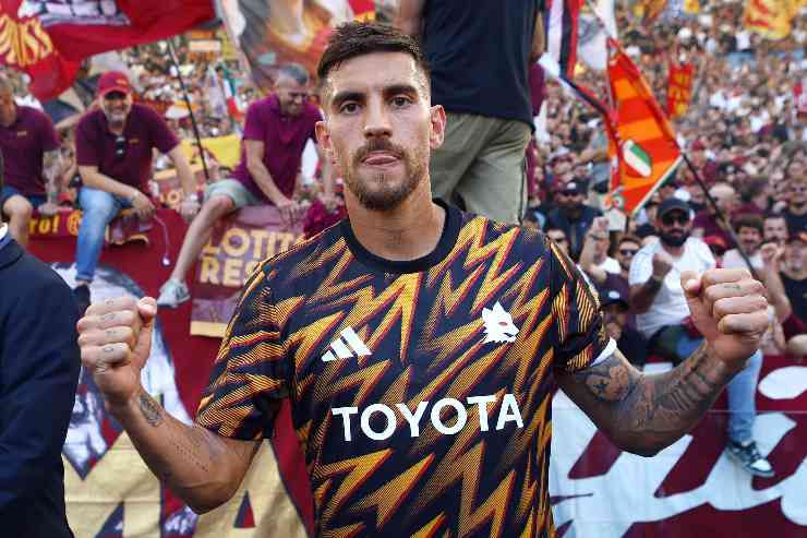 Lorenzo Pellegrini esulta