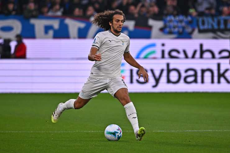 Matteo Guendouzi in azione con la maglia della Lazio