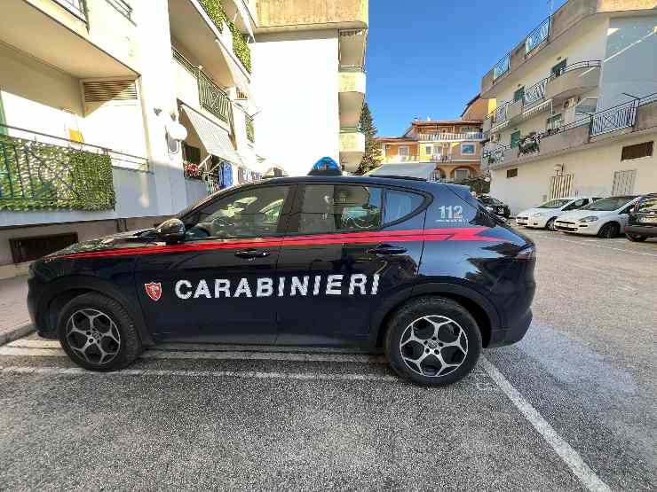 Una gazzella dei Carabinieri