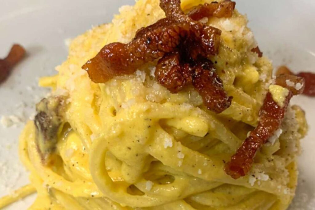pasta carbonara