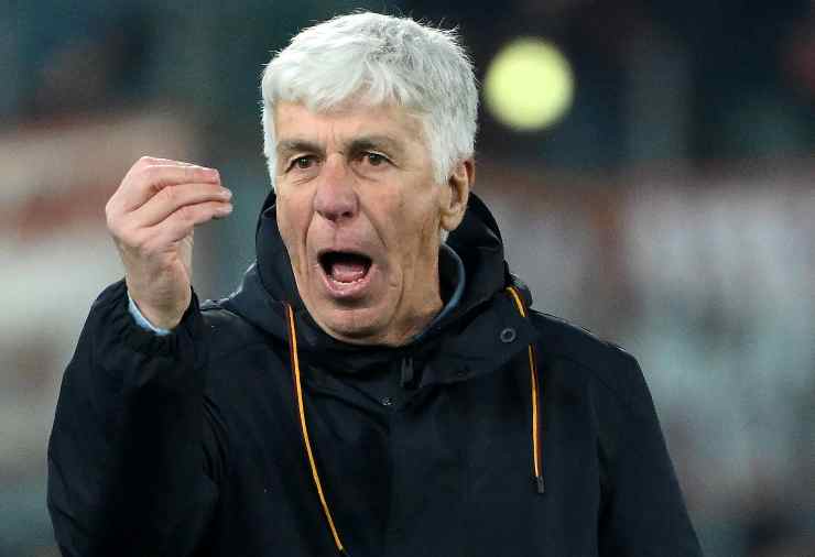 Gian Piero Gasperini urla