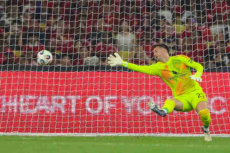 Tom Heaton con la maglia del Manchester United