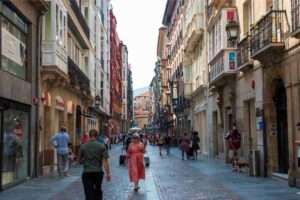 Le strade di Bilbao