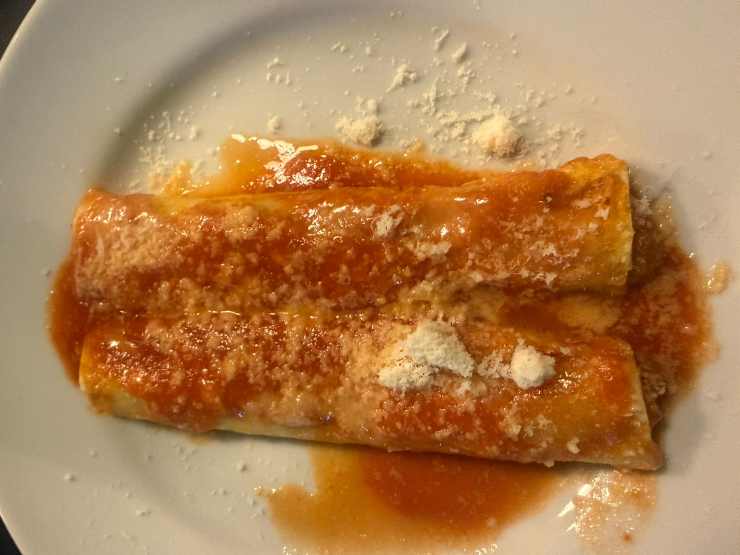 Un piatto di cannelloni