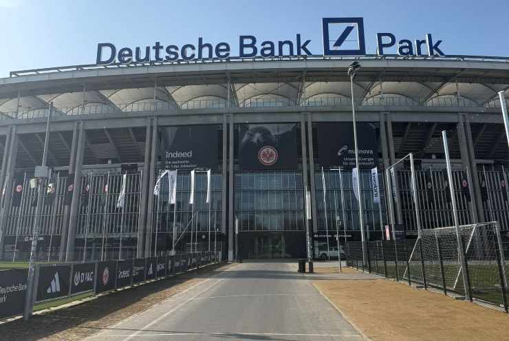 La Deutsche Bank Park stadio dell'Eintracht Francoforte