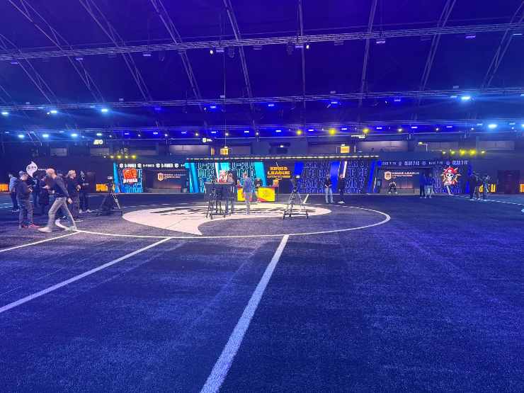 L'interno del Palazzetto della Kings League