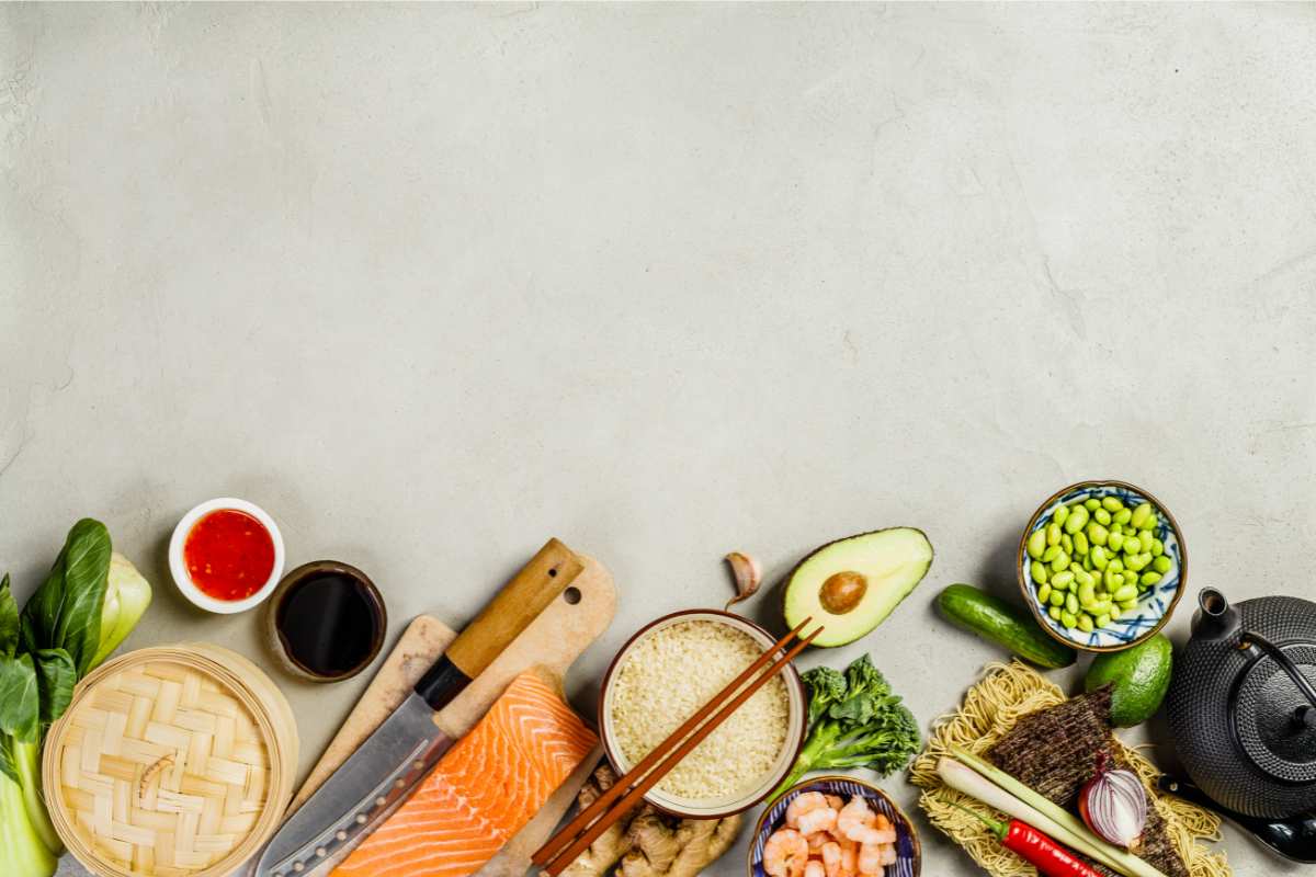 Una varietà di cibi