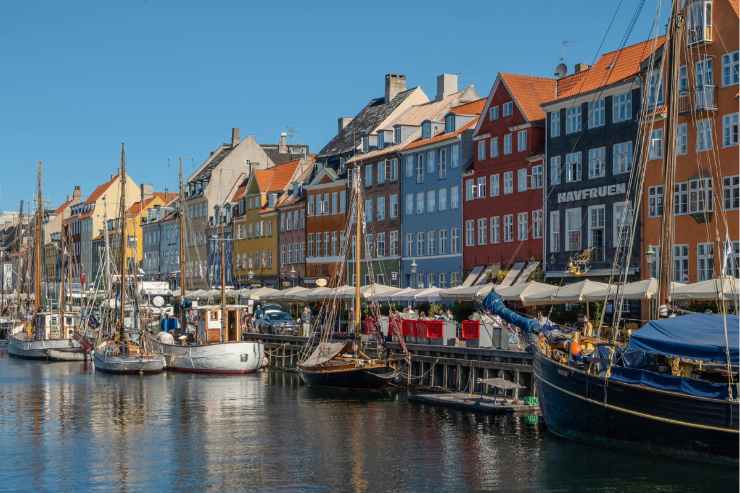 La città di Copenaghen