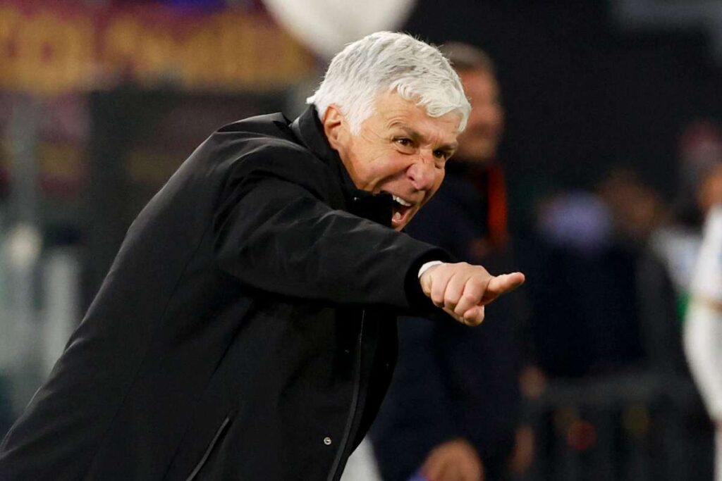 Gian Piero Gasperini urla