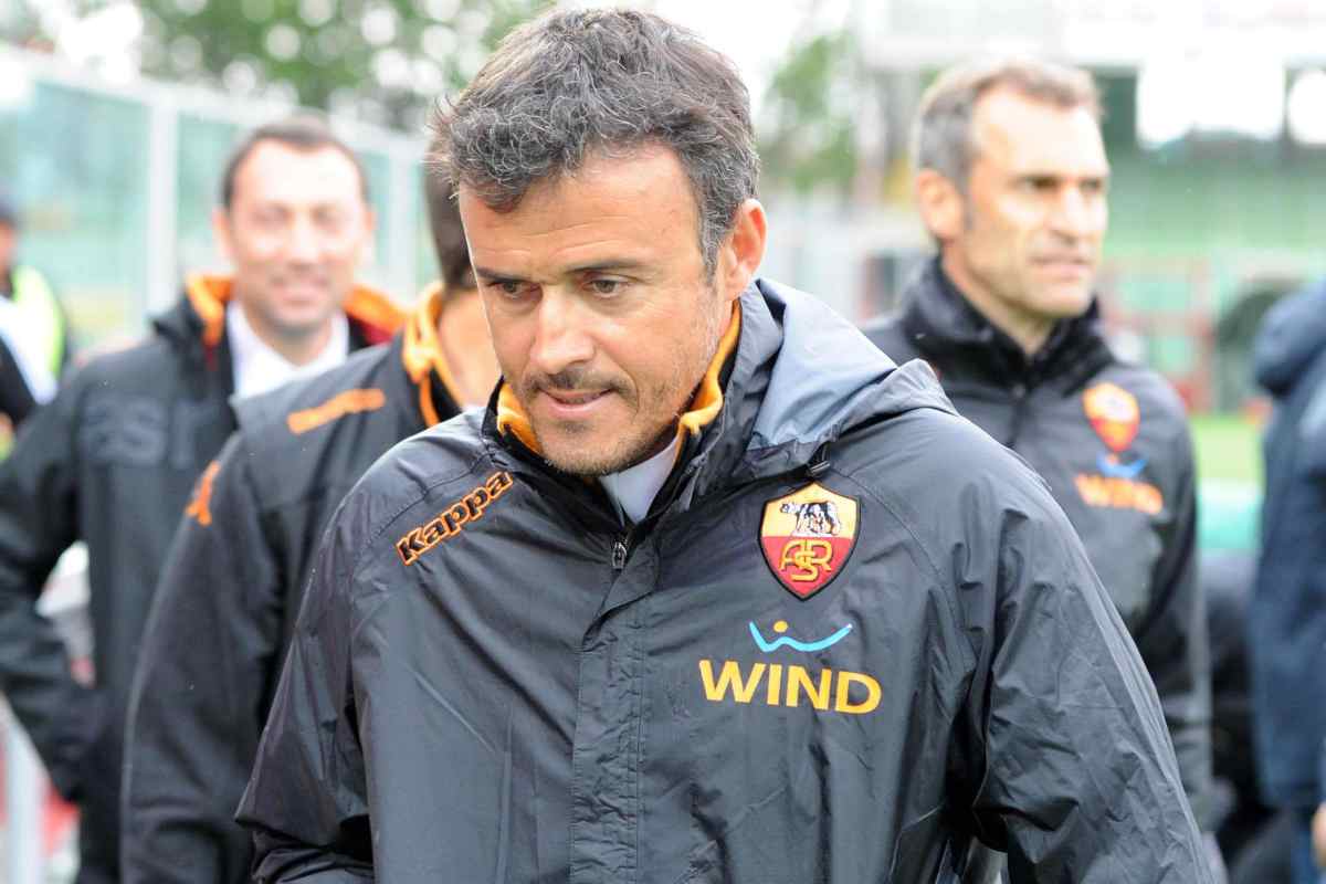 Luis Enrique ai tempi della Roma