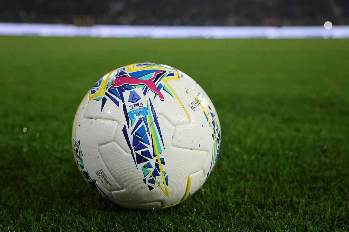 Un pallone della Serie A
