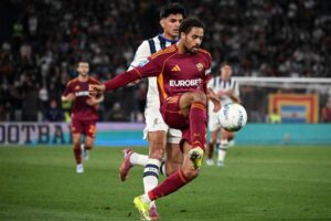 Una fase di Roma-Atalanta