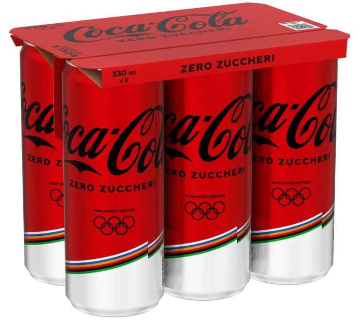 Coca Cola zero in lattina