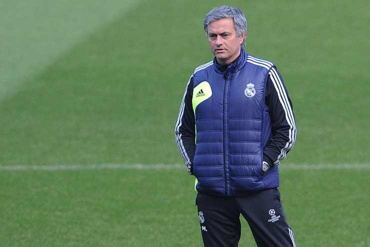 José Mourinho ai tempi del Real Madrid