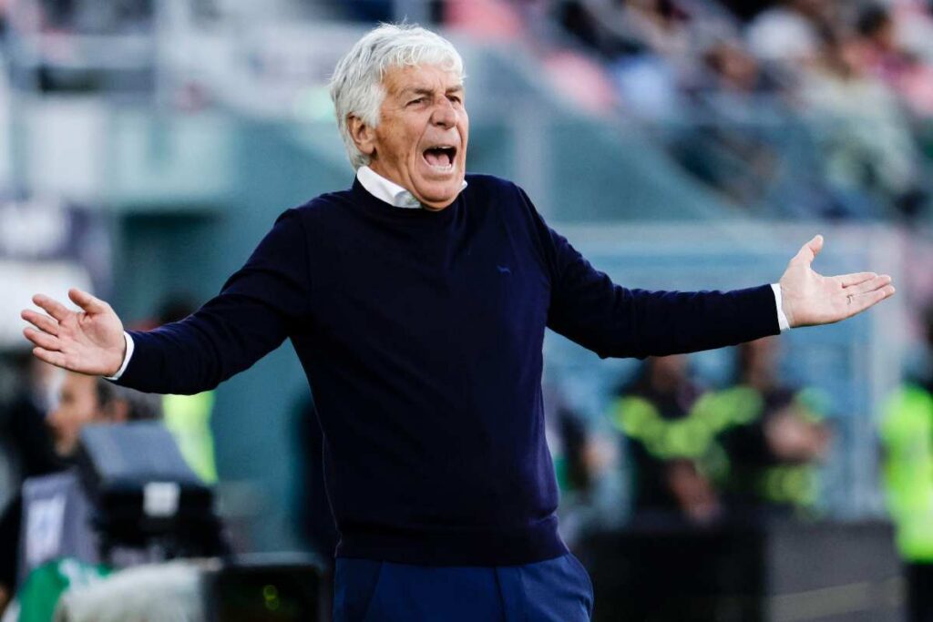 Gian Piero Gasperini urla