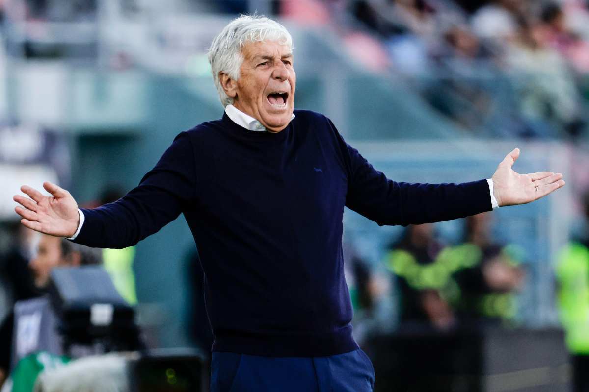 Gian Piero Gasperini urla