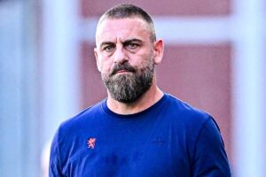 Daniele De Rossi in primo piano