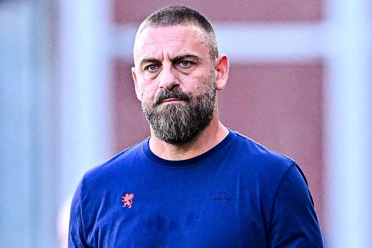 Daniele De Rossi in primo piano