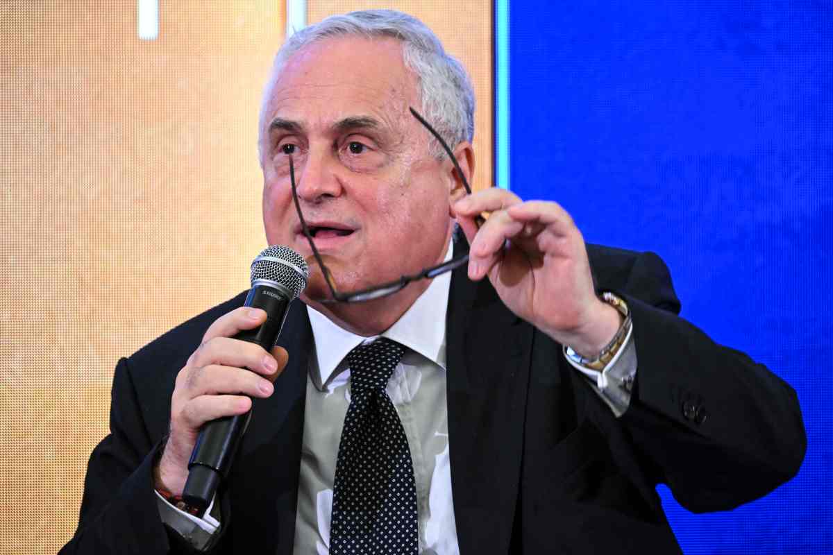 Claudio Lotito parla